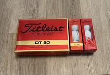 Titleist DT 90 Golf Balls - Lot of 18-NEW-Promotional Balls --- Ships FREE