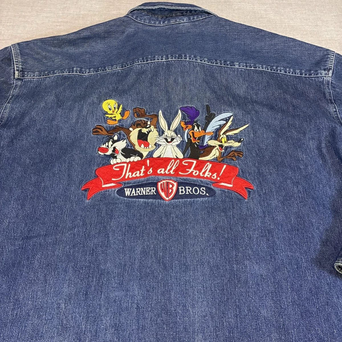 25+ warner brothers denim shirt for sale | Updated Oct 2026