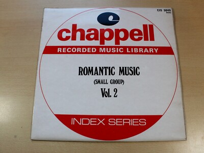 Romantic Music Vol. 2 (Small Group)/1975 Chappell Library Music LP/C. Monte/EX