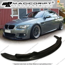 For 10-13 BMW E92 E93 M Sport Only Front Bumper Lip Chin Spoiler AK Style PU