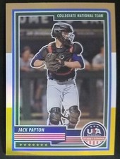 2023 Panini Stars & Stripes Jack Payton BRONZE SILVER GOLD PARALLEL #79