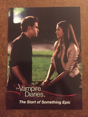 The Start Of Something Epic 9 The Vampire Diaries Season One Card