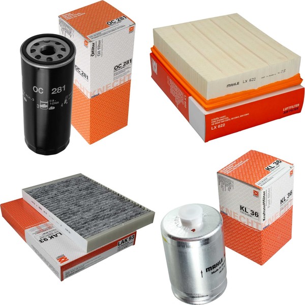 Mahle Set Filterpaket FüR Audi A6 Avant S6 Quattro 4.2-image