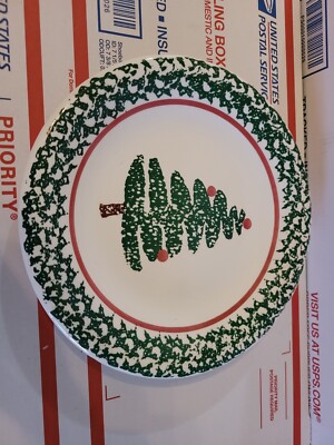Furio Christmas Tree 8'' Salad Plate La Primula Italy Replacement 