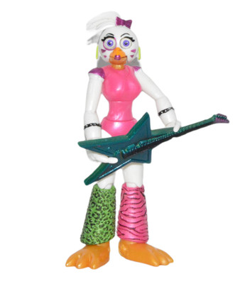 TOY FIGURE MEXICAN ROCK STAR freddy glamrock chica FIVE NIGHTS AT FREDDY'S