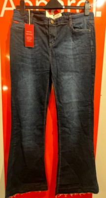 Lee Cooper Jeans, Flare, dunkelblau, NEU, Größe 16 / XL, UVP 48£, B53