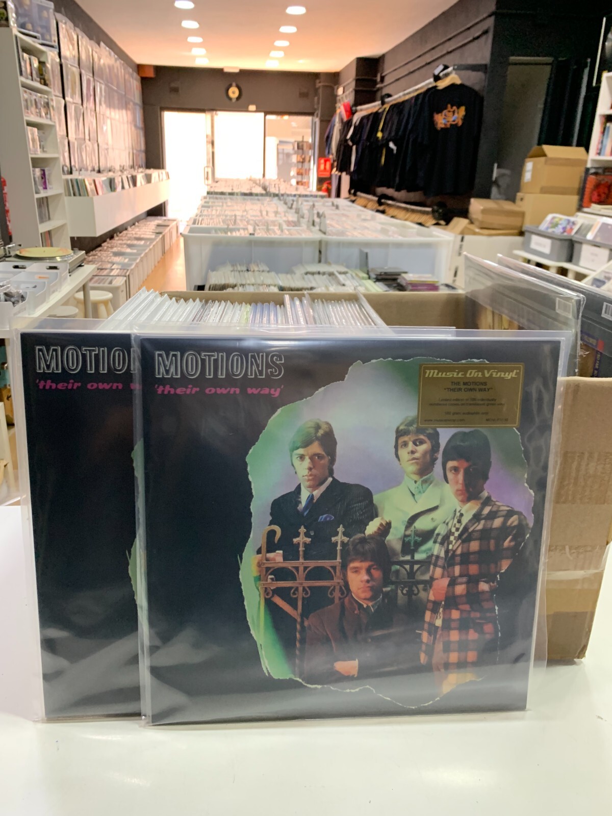 The Motions LP Their Own Way Limited Edition Translucent Green Vinyl 2022