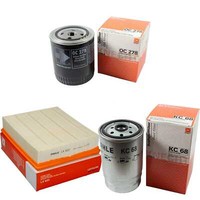 Mahle / Knecht Kraftstofffilter KC 68 Luftfilter LX 448 ÖLfilter OC 278