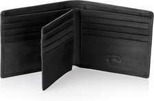 Cartera De Cuero Para Hombre Billetera Carteras Corta Cartera De Moda Clasico