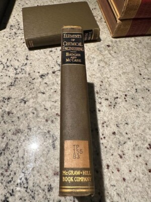 Elements of Chemical Engineering by Walter L. Badger