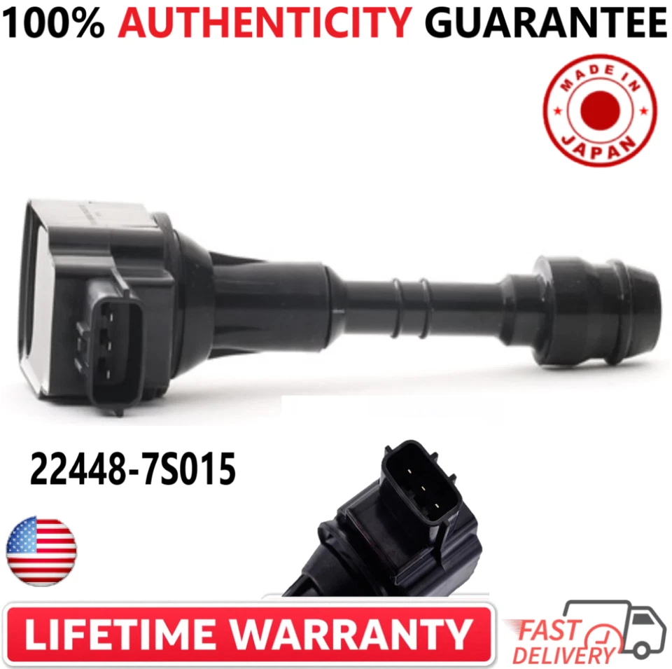 Bobinas de encendido X8 OEM para Nissan 2004-2017, Infiniti 5,6 L V8, 22448-7S015 Foto 4 de 4