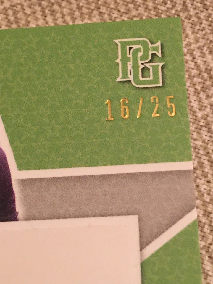 TOMMY WHITE 2020 Leaf Perfect Game AUTO Game-Worn Jersey Patch #16/25 LSU A'S - Image 2 of 4