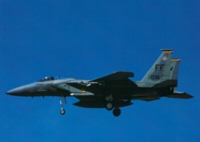 United States Air Force USAF F-15C Eagle - postcard