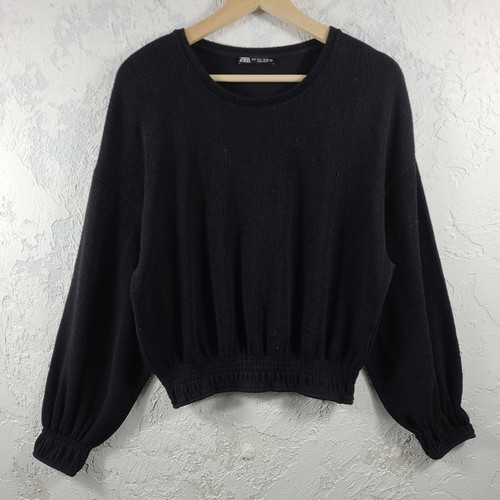 zara ruched stretchy top