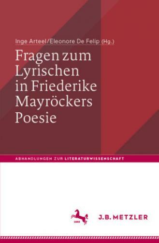 Thumbnail - Fragen Zum Lyrischen In Friederike Mayröckers Poesie; . 6100