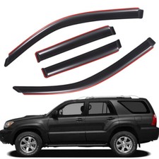 For 2003-2009 Toyota 4runner In-channel Window Visors Rain Guards Wind Deflector