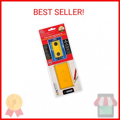 Calculated Industries 8120 Plug Mark Drywall Electrical Box Cutout Locator for E