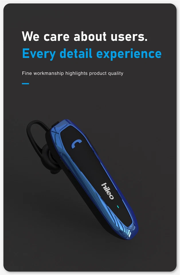 Bluetooth Earpiece Headset Wireless Hands-free Sport Earphone Business Headphone - Image 3 of 4