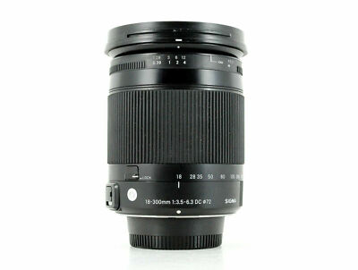 Sigma 18-300mm F3.5-6.3 DC MACRO OS HSM Lens for Nikon F - C014  