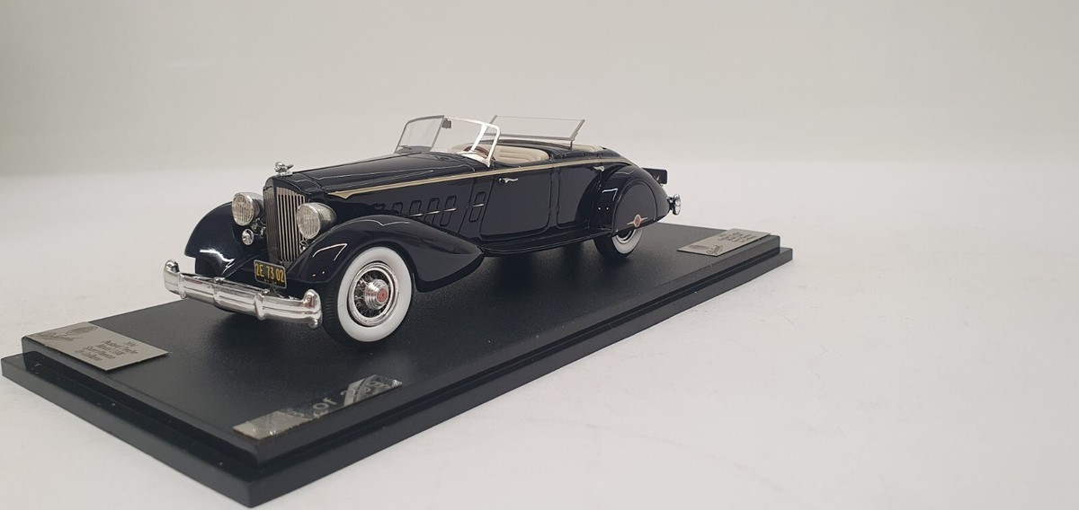 1/43 PACKARD TWELVE MODEL 1108 LEBARON SPORT PHAETON 1934 GLM