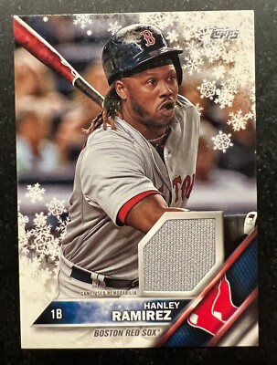 2016 Topps Walmart Holiday Snowflake Relic Hanley Ramirez
