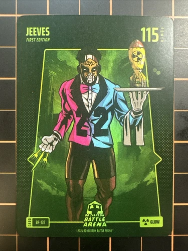 Jeeves Jimmy Butler 2024 Bo Jackson Battle Arena Battlefoil Glow #BF-137