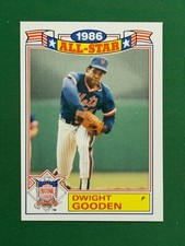 1987 Topps Baseball 1986 All-Star Commemorative Set Glossy #10 Dwight Gooden