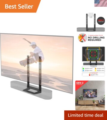 Beam TV Mount, Compatible with Generation 1 & 2 Sonos Beam Mounting Bracket f...