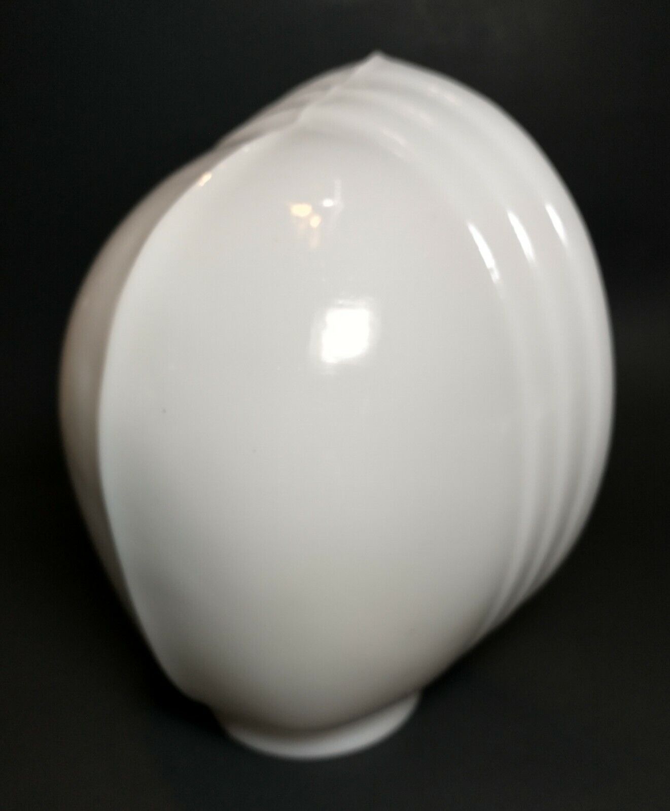 Art Deco Milk White Glass Sconce Wall Bathroom Light Lamp Shade Slip Fixture