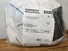 Kimberly Clark Kimtech N95 Respirator Mask 53358 75% more breathable Pack of 50