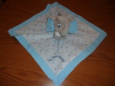 Garanimals Blue Elephant Plush Baby Security Blanket My Best Friend 