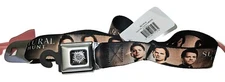 Supernatural Winchester Join The Hunt Buckle Down Seatbelt Belt Sz 24-38 In NWT 