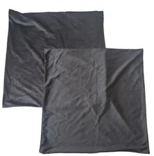MIULEE Pillow Cover Black Pack Of 2  24 X 24