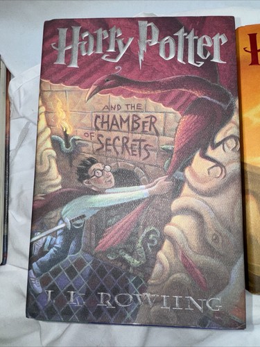 Harry Potter Series Hardcover Books 6 Pc Set Years 1 - 4, 6 & 7 J. K. Rowling - Picture 4 of 17