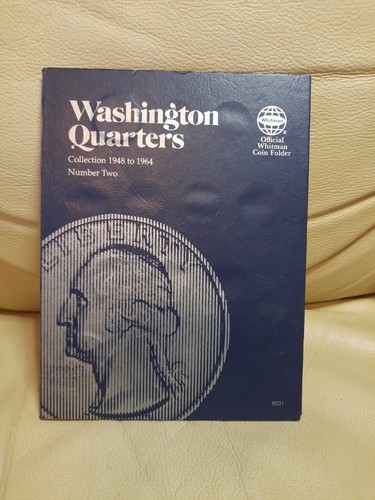 Whitman Coin Folders 9031 Collection For Washington Quarters No.2 1948-1964 NEW