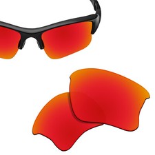 Polarized Replacement Lenses for-OAKLEY Flak Jacket XLJ Sunglasses Orange Red