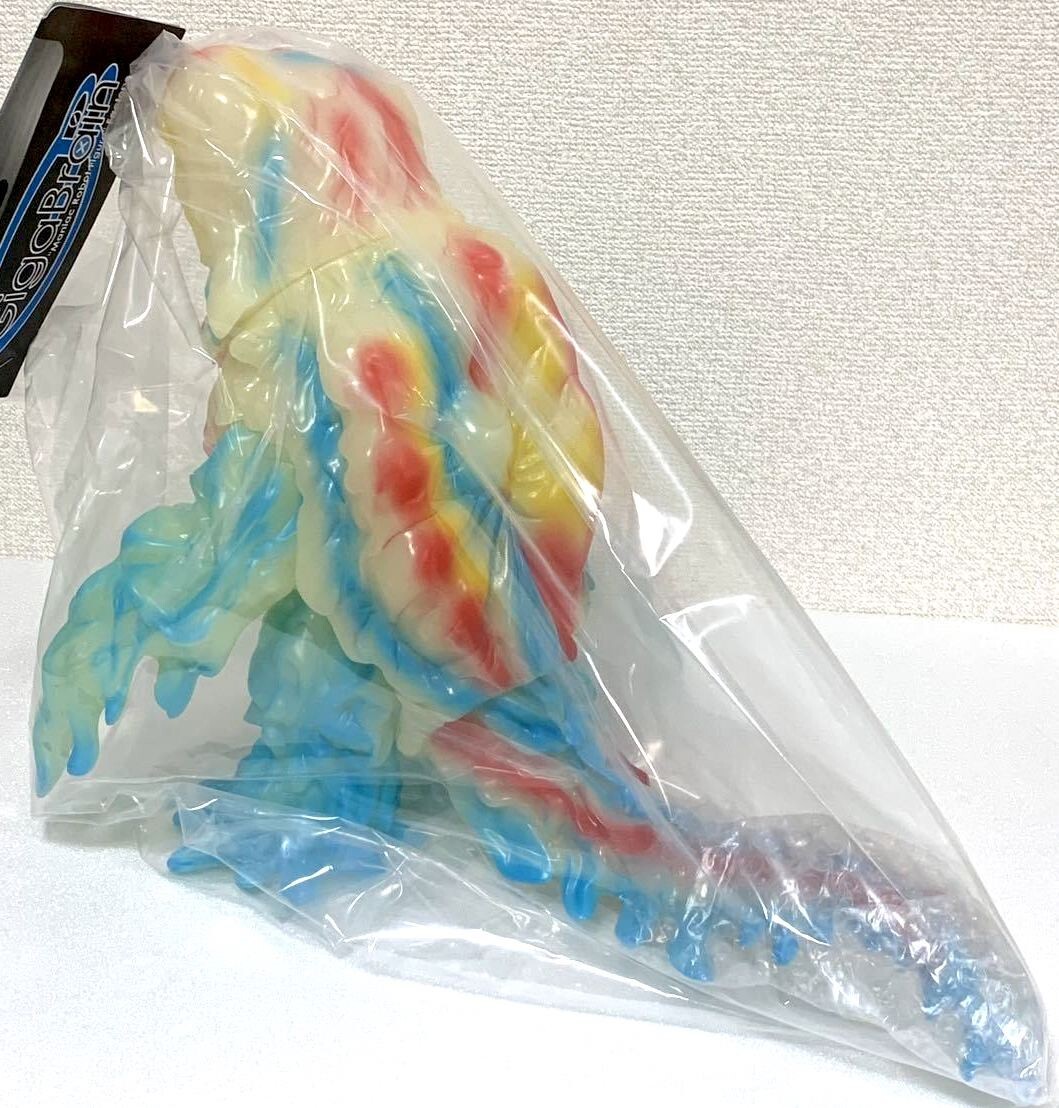 Sing Hedorah出品 Hedorah Gigabrain Blue Painted G.I.D Molding 2023 Wonder Fest