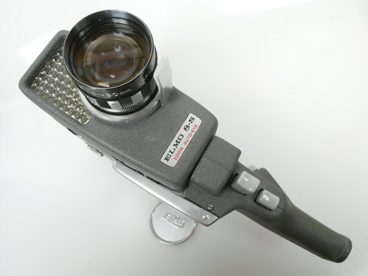 APPAREIL PHOTO FILM Elmo 350SL Super 8 avec zoom 9-27 mm F1,2 et