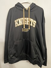 UCF Knights PRO EDGE KNIGHTS Pullover Hoodie 2XL XXL Black  Gold Hoodie