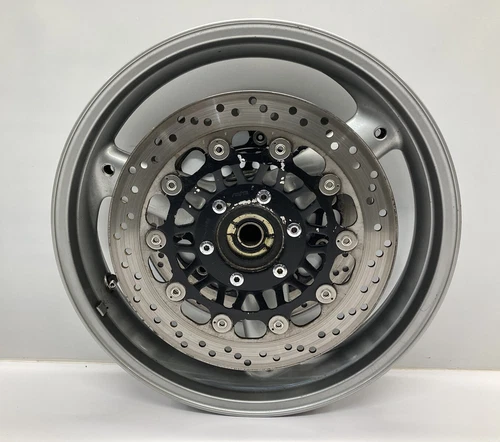 1997-01 Triumph Speed Triple 955i Front Wheel Rim Rotors  OEM  STRAIGHT 4,400mi