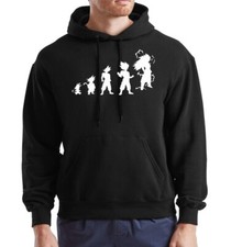 Evolution Of Dragon Ball Hoody Sweatshirt Mens Hood Funny Goku Z Anime Hoodie