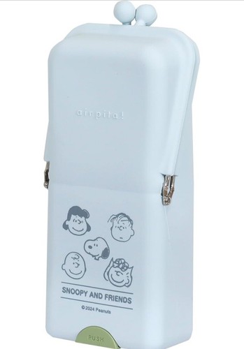 Peanuts Snoopy Airpita stand pen case phone stand holder friends blue