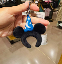 Original Disney Hechicero Fantasía Mickey Mouse Oreja Sombrero Diadema Llavero