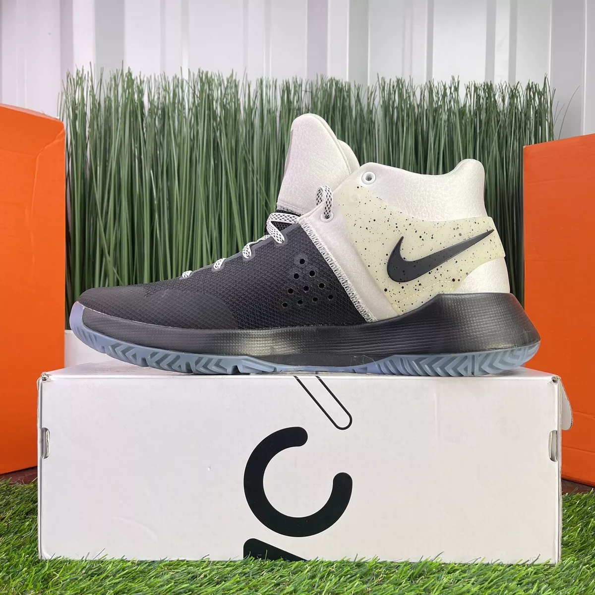 Nike KD Trey 5 IV Premium Black White Metallic Silver 844589 010
