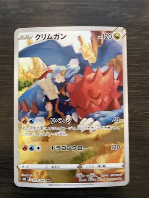 Japanese Druddigon CHR 209/184 VMAX Climax S8b Pokemon TCG Holo