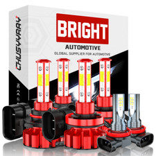 For Saturn Vue 2008-2010 Led Headlight High Low Fog Light Bulbs Combo Kit 6000k For Saturn Vue 2008-2010 Led Headlight High Low Fog Light Bulbs Combo Kit 6000k