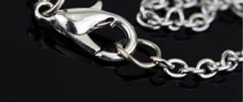ELEPHANT ANIMAL BABY charm pendant Silver 20" Necklace chain female women - Picture 5 of 8