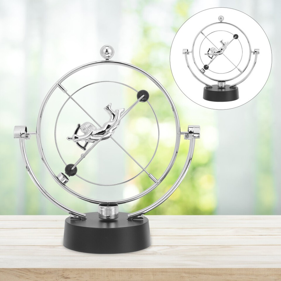 Kinetische Fischer-Skulptur - Bewegliche Balance-Kunst Für Wohnzimmer & Büro