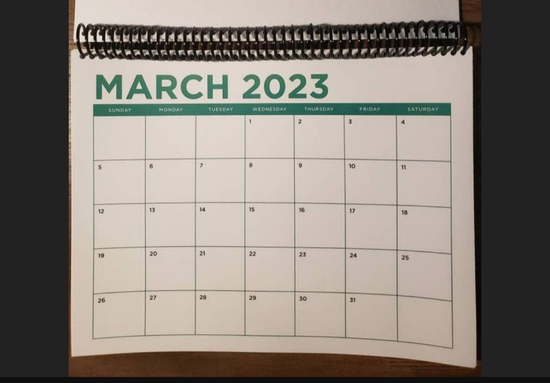 2025-premade-8-5x11-unaltered-landscape-blank-scrapbook-calendar-colorful-ebay