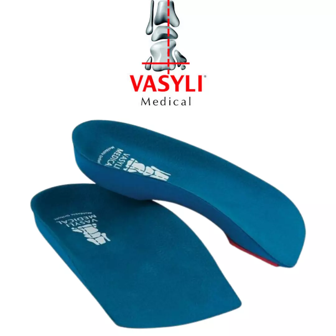 Vasyli 3 4 Length Orthotics Blue Medium Density Pod Physio Rec d Free Post